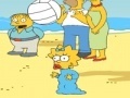 Gra The Simpsons Beach Volleyball