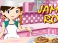Gra Sara's cooking class jam roly poly
