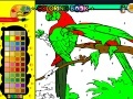 Gra Parrots On The Woods Tree Coloring