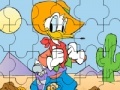 Gra Cowboy Donald: Jigsaw Puzzle