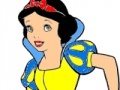 Gra Snow White and the Bird: Coloring
