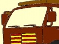 Gra Big transport truck coloring