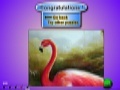 Gra Flamingos in the lake puzzle