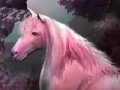 Gra Tired pink horse slide puzzle