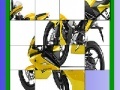 Gra Fast Motorbike slide puzzle