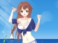 Gra Anime summer girl dress up game