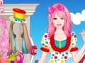 Gra Barbie Clown Princess Dress Up