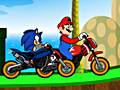 Gra Mario Vs Sonic Racing