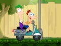 Gra Phineas and Ferb: crazy motorcycle