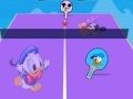 Gra Table tennis. Donald Duck