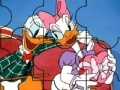 Gra Puzzles. Donald and Daisy