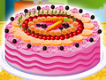 Gra Cake Full of Fruits Decoration