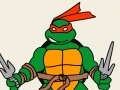 Gra Coloring Teenage Mutant Ninja Turtles