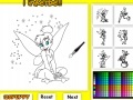 Gra Tinkerbell Colouring Page