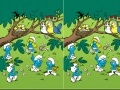 Gra The Smurfs Spot the Difference