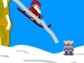 Gra Santa Claus on a sledge