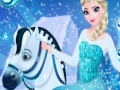 Gra Elsa Goes Horseback Riding