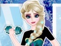Gra Elsa at the gym
