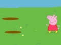 Gra Little Pig. Jumping in puddles