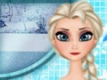 Gra Elsa washing dishes
