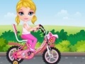 Gra Baby Barbie bicycle ride