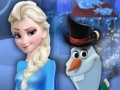 Gra Elsa & Anna Building Olaf