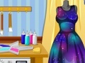 Gra Elsa DIY galaxy dress