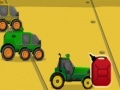 Gra Futuristic tractor racing