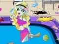 Gra Monster High swimming pool cleaning