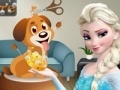 Gra Elsa. Dog care