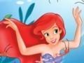 Gra The Little Mermaid: Crazy puzzle