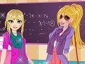 Gra Elsa and Aurora Back to School