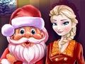 Gra Elsa and Santa Christmas Cleaning