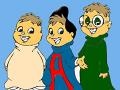 Gra Alvin and the Chipmunks: Coloring 