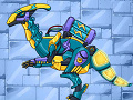 Gra Combine! Dino Robot Lightning Parasau 