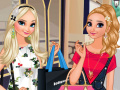 Gra Elsa and Anna Go Shopping