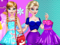 Gra Elsa And Anna Fashion Rivals