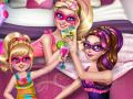 Gra Super Barbie pyjamas party