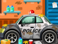 Gra Clean up police car