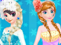 Gra Elsa vs Anna Make Up Contest