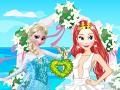 Gra Elsa at Ariel Wedding