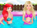 Gra Princesses Pool Day