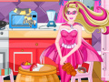 Gra Super Barbie Kitchen Cleaning