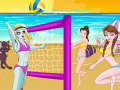Gra Princess Vs Monster High Beach Voleyball