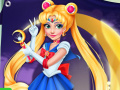 Gra Rapunzel Sailor Moon Cosplay 