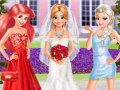 Gra Frozen And Ariel Wedding