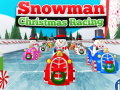 Gra Snowman Christmas Racing
