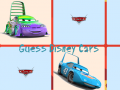 Gra Guess Disney Cars