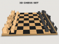 Gra 3d Chess Set