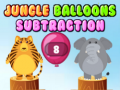 Gra Jungle Balloons Subtraction